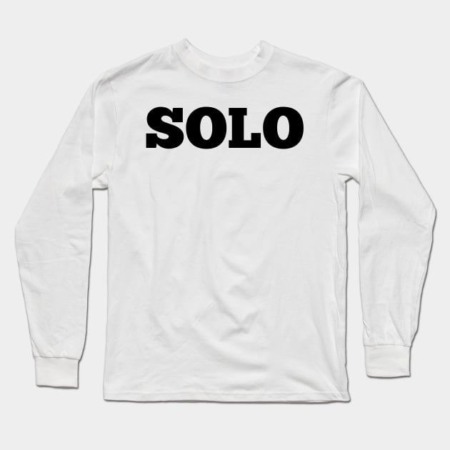 solo Long Sleeve T-Shirt by FromBerlinGift